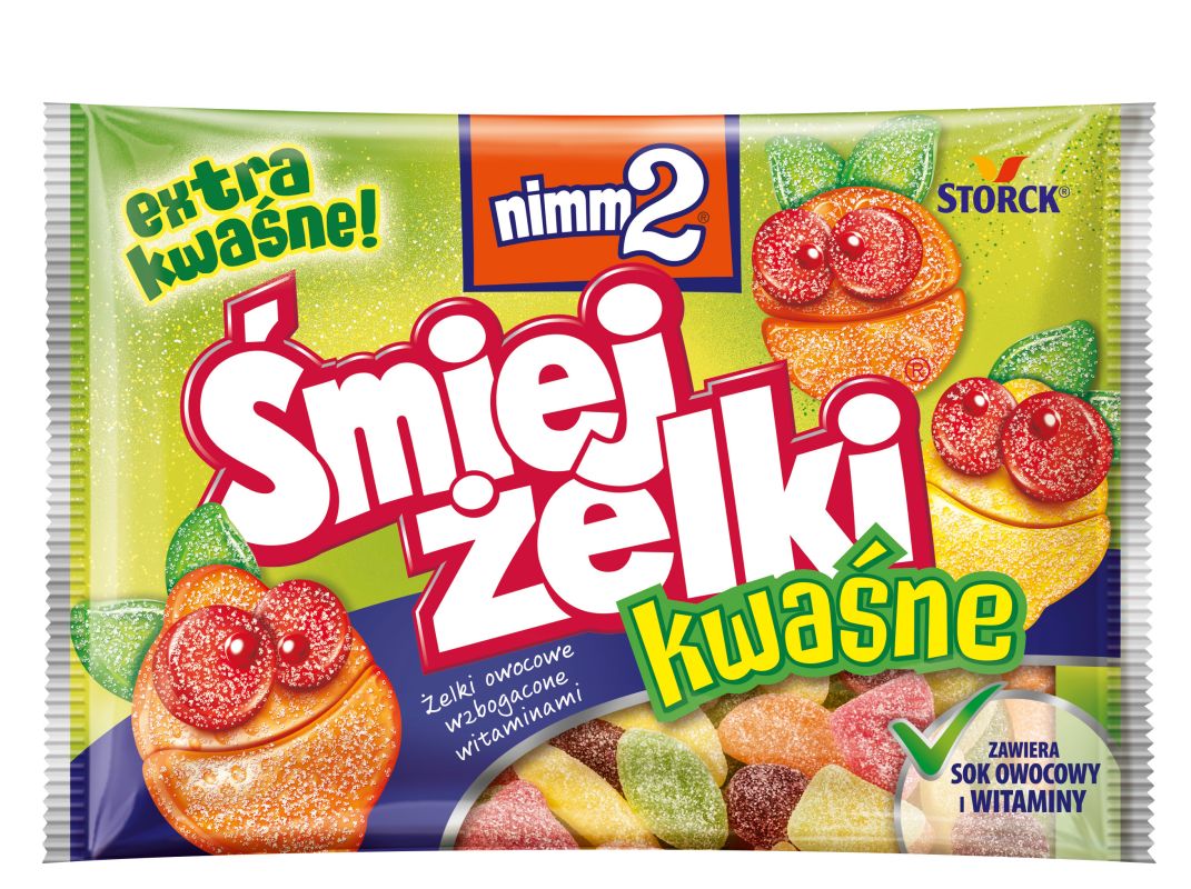 NIMM2 SMIEJZELKI KWASNE 100G\1szt