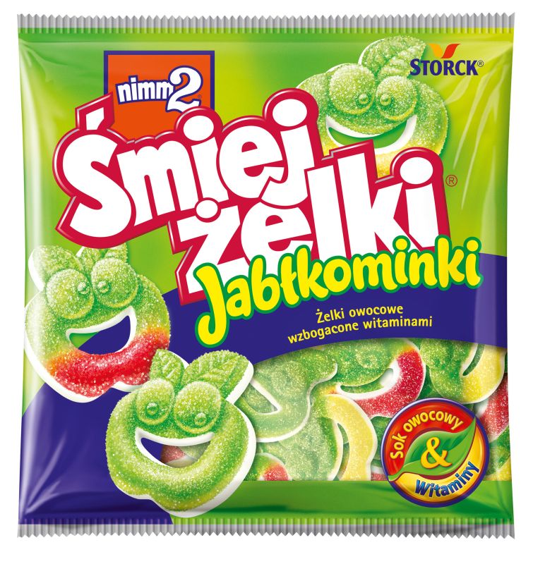 NIMM2 SMIEJZELKI JABLKO MINKI 90G\1szt