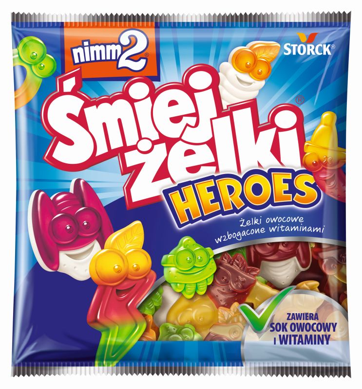 NIMM2 SMIEJZELKI HEROES 90G\1szt