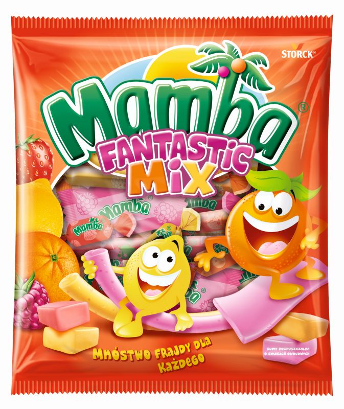 MAMBA GUMA FANTASTIC MIX 140G\1szt