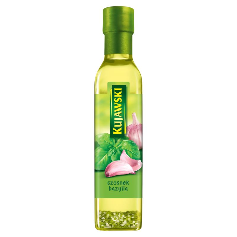 KUJAWSKI OLEJ CZOSNEK BAZYLIA 250ML\1szt