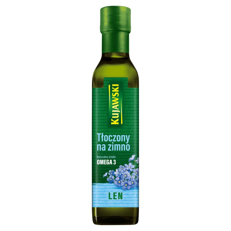 KUJAWSKI OLEJ Z LNU TLOCZONY NA ZIMNO 250ML\1szt