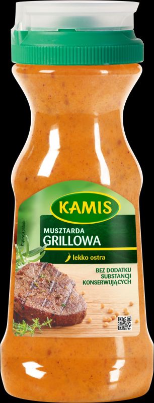 KAMIS MUSZTARDA GRILLOWA 290G\1szt