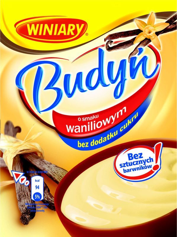 WINIARY BUDYN WANILIOWY BEZ CUKRU 35G/1 SZT