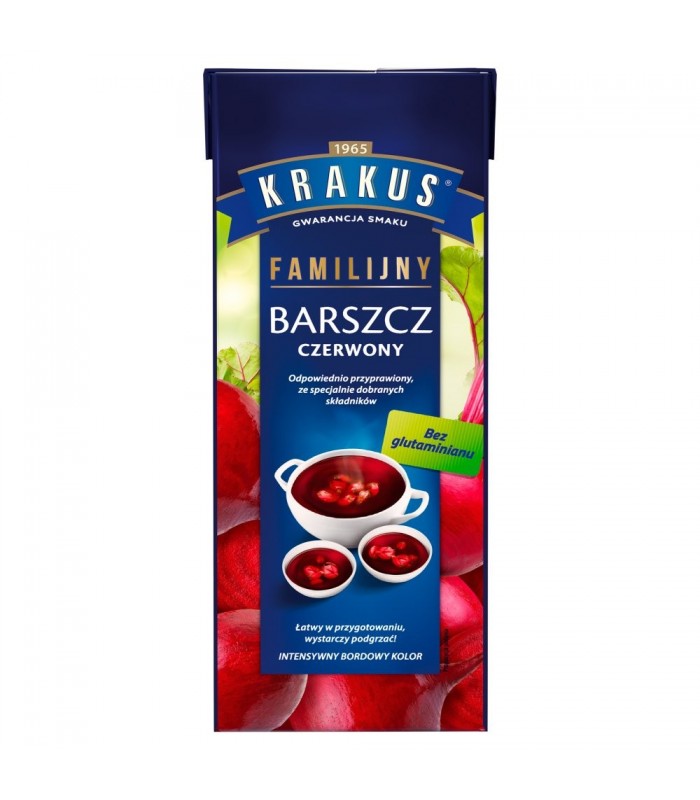 KRAKUS BARSZCZ CZERWONY 1,5L\8szt