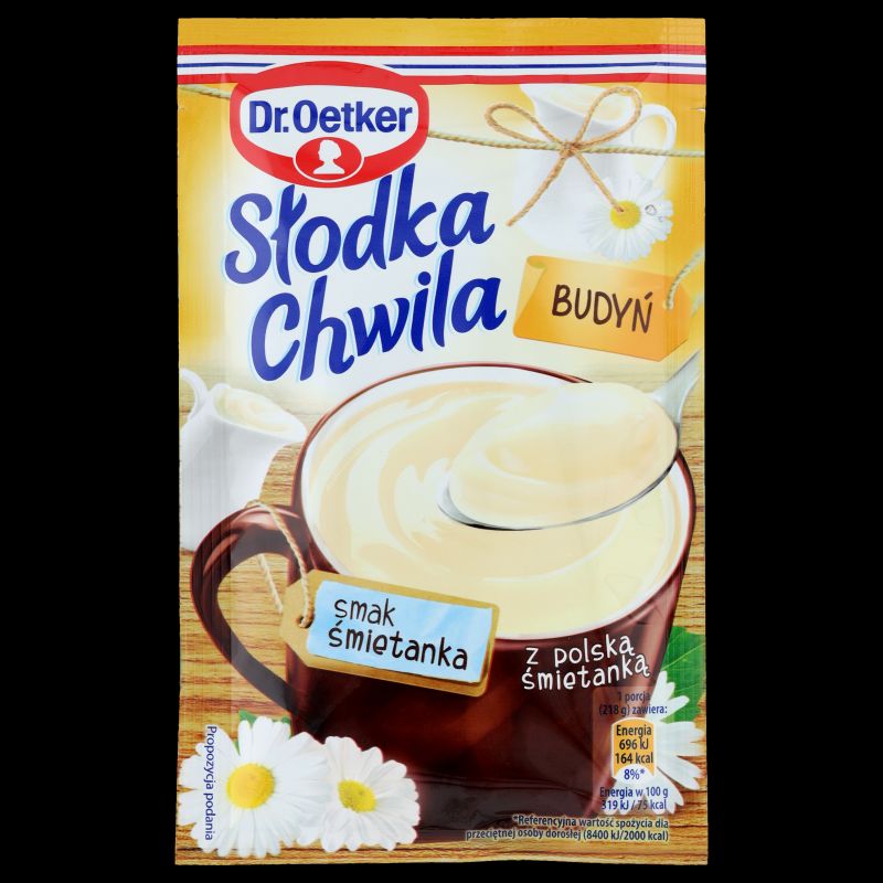 DR OETKER SLODKA CHWILA BUDYN SMIETANKOWY 43G\1szt