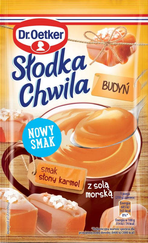 DR OETKER SLODKA CHWILA BUDYN SLONY KARMEL 43G\1szt