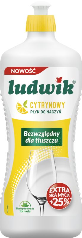 LUDWIK PLYN NACZYN CYTRYNA 900ML\1szt