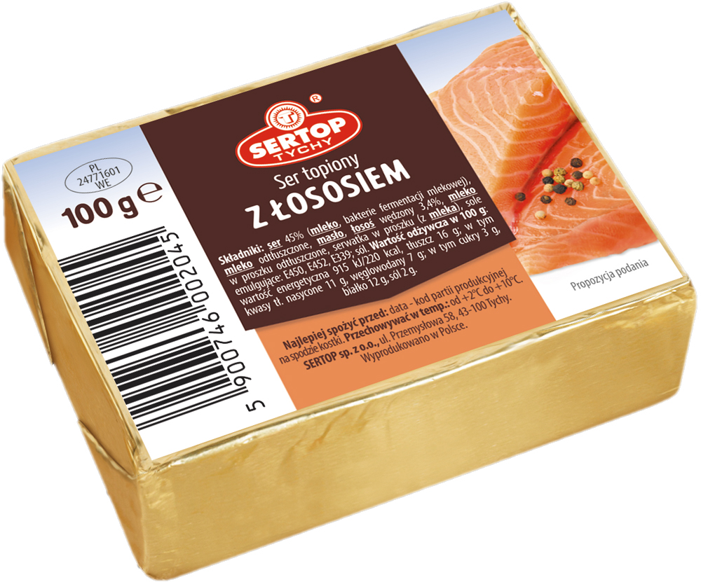 SERTOP SER TOPIONY Z LOSOS KOSTKA 100G/1 SZT