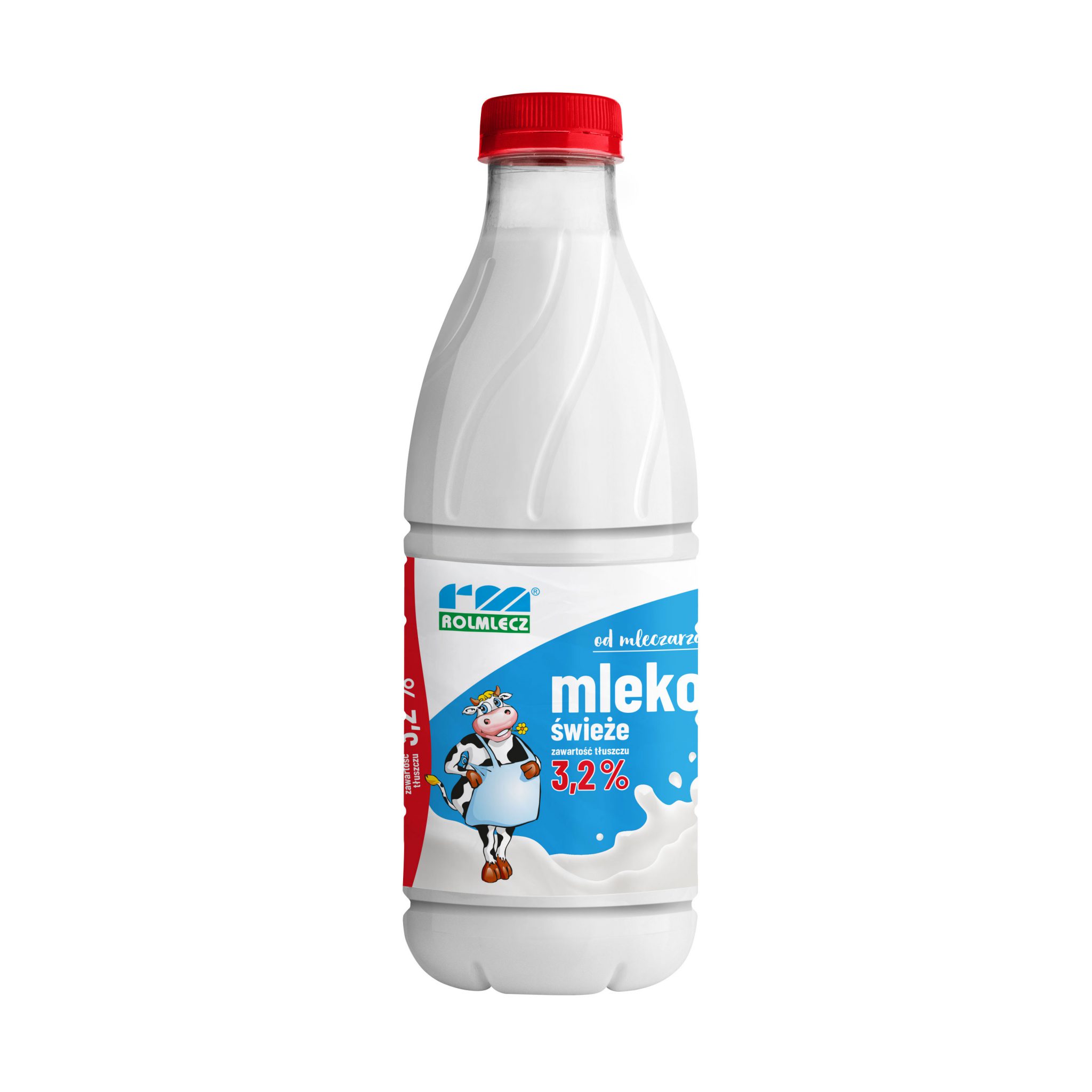 ROLMLECZ MLEKO SWIEZE 3,2% PET 1L\6szt