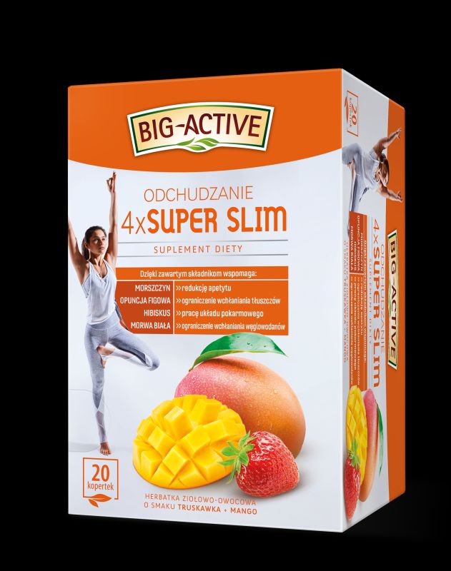 BIG ACTIVE HERBATA SUPERSLIM ODCHUDZANIE 20TB\1szt