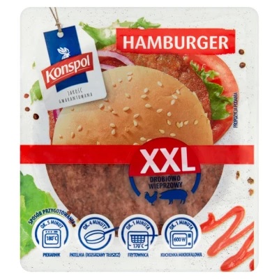 KONSPOL HAMBURGER XXL 290G\1szt