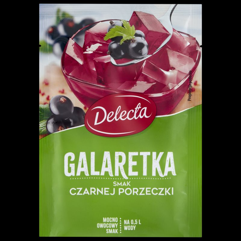 GALARETKA DELECTA SMAK CZARNEJ PORZECZKI 70G