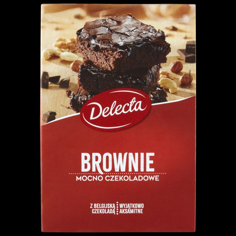 DELECTA CIASTO BROWNIE 550G\1szt