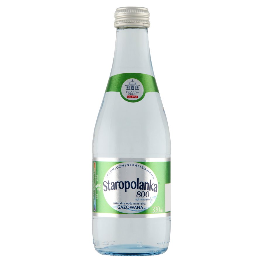 STAROPOLANKA WODA GAZOWANA 330ML\1szt