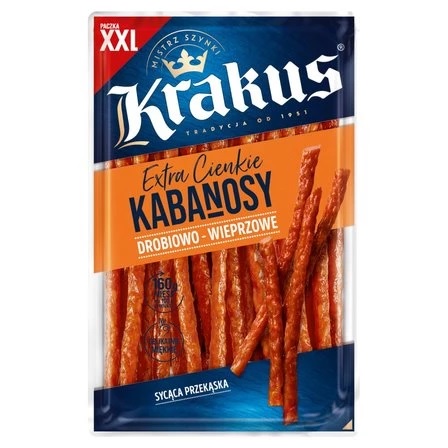 KRAKUS KABANOSY DROBIOWO WIERPZOWE 250G\1szt