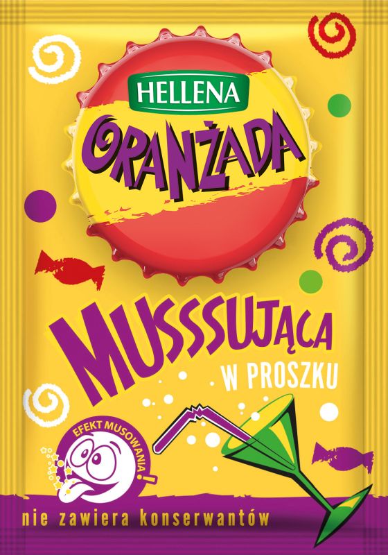 HELLENA ORANZADA W PROSZKU ZOLTA 18G\1szt