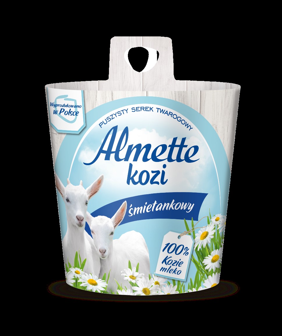 ALMETTE SEREK KOZI SMIETANKOWY 135G/1 SZT