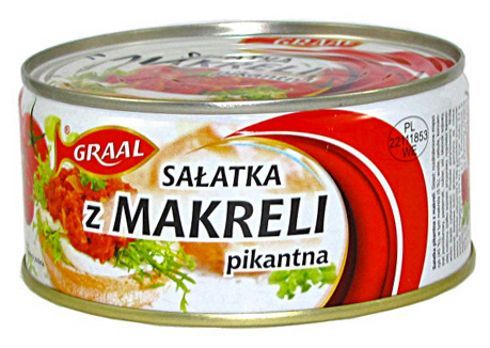 GRAAL SALATKA Z MAKRELA PIKANTNA 300G\1szt