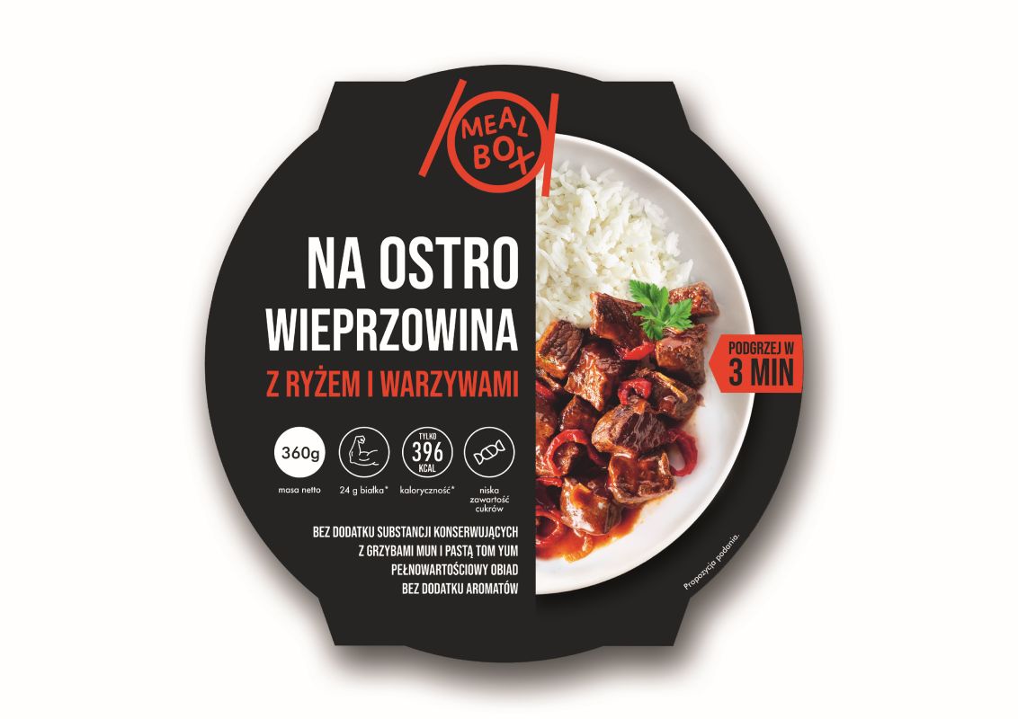 GRAAL MEAL BOX WIEPRZOWINA OSTRA 360G\1szt