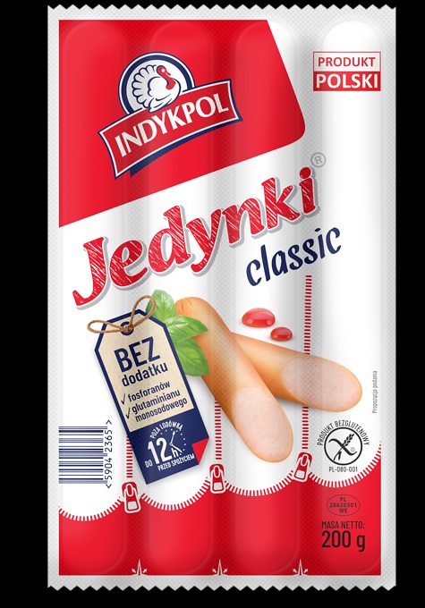 INDYKPOL PAROWKI JEDYNKI 200G\1szt