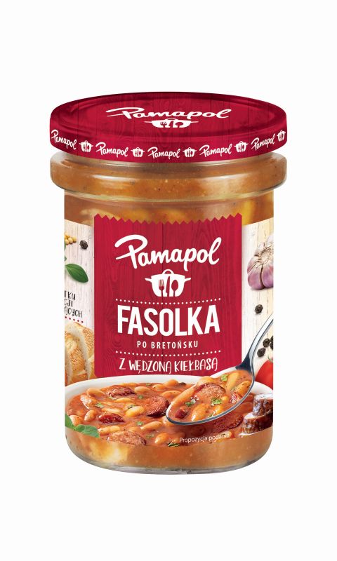 PAMAPOL FASOLKA PO BRETONSKU Z KIELBASA 500G\1szt