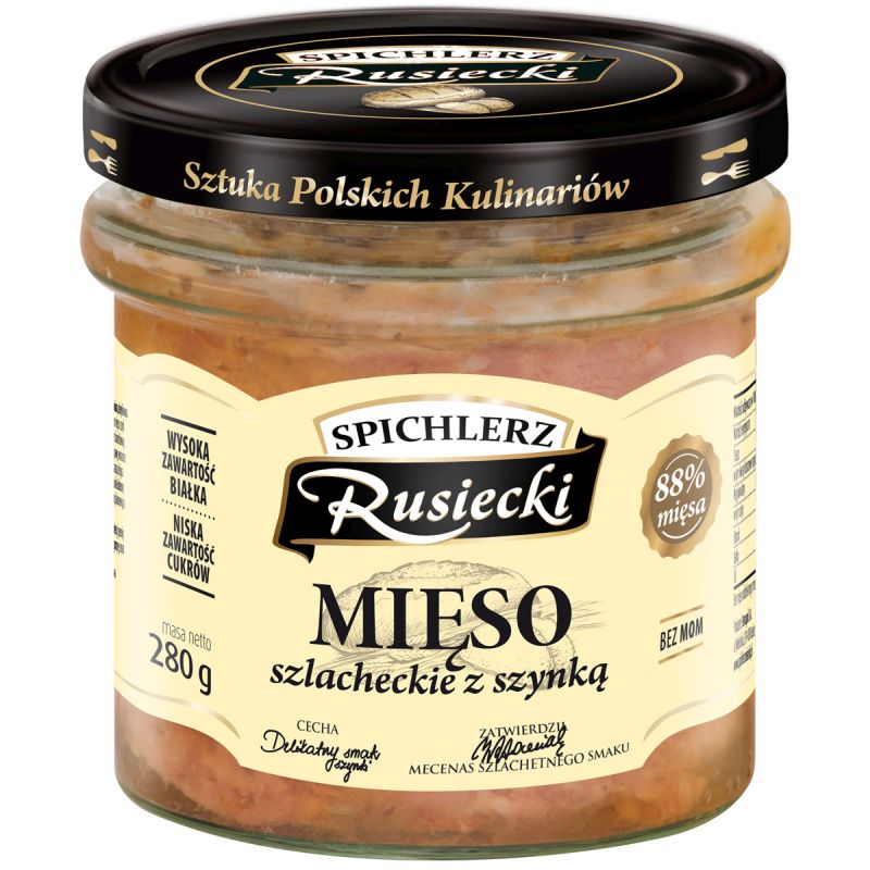 RUSIECKI MIESO Z SZYNKA 280G\4szt