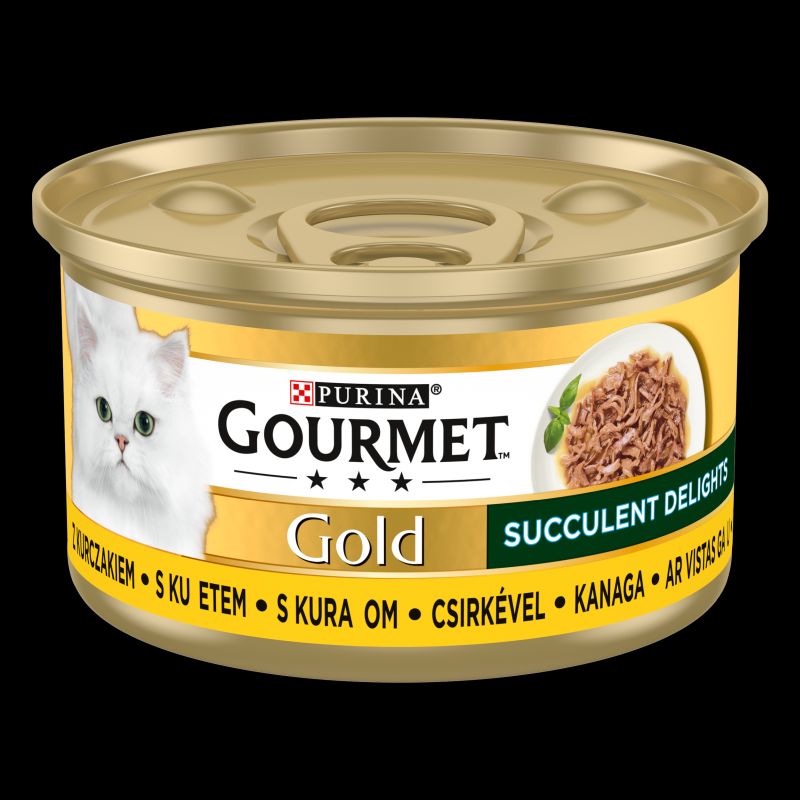 GOURMET GOLD SUCCUL KURCZAK 85G\1szt