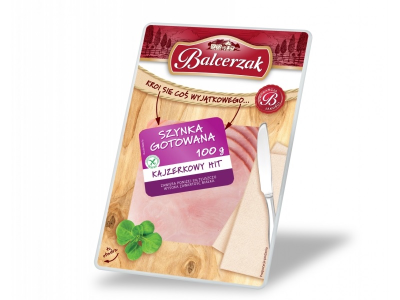 BALCERZAK SZYNKA GOTOWANA 100G